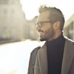 Man smiling in the sun